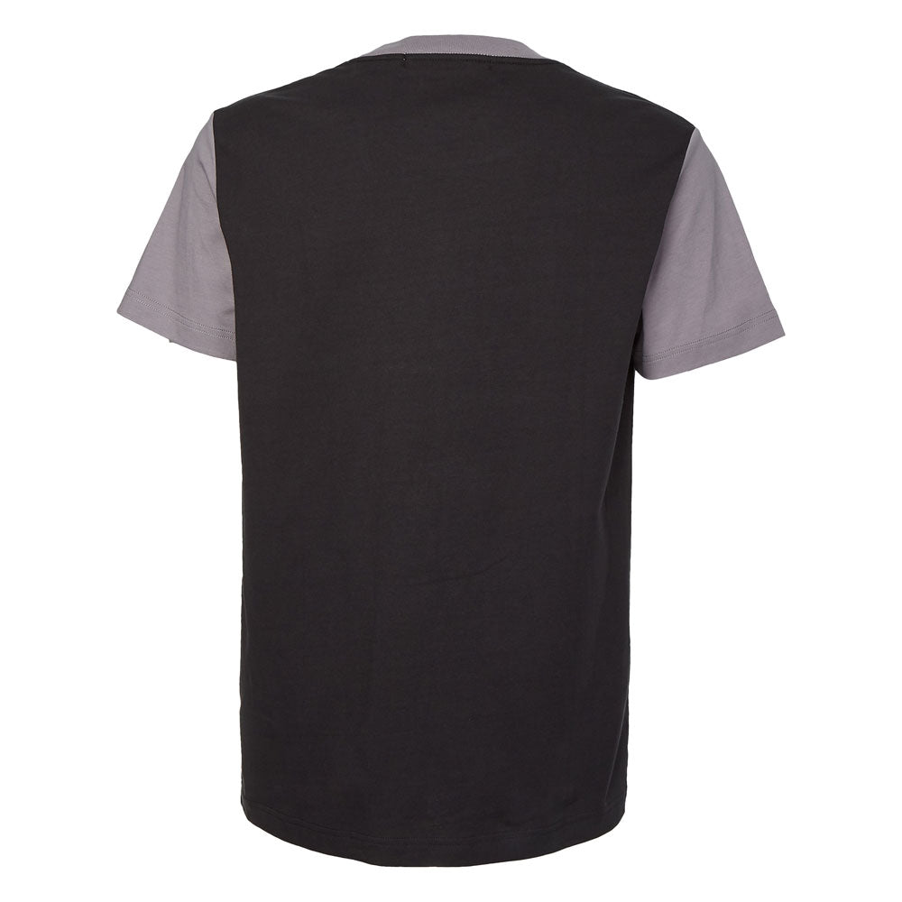 Colorblock Cotton T-Shirt - Black