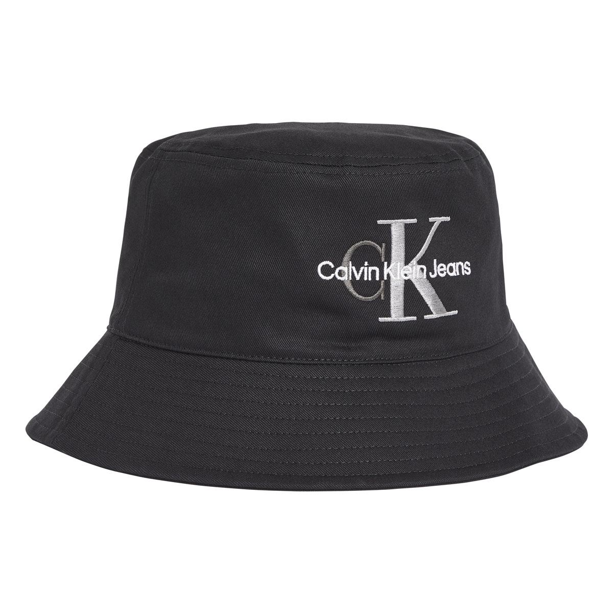 Double Embroidery Bucket Black