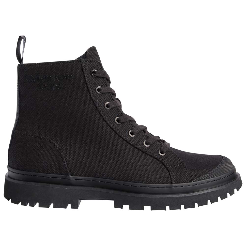 Laceup Low Boot Ankle Boot - Black