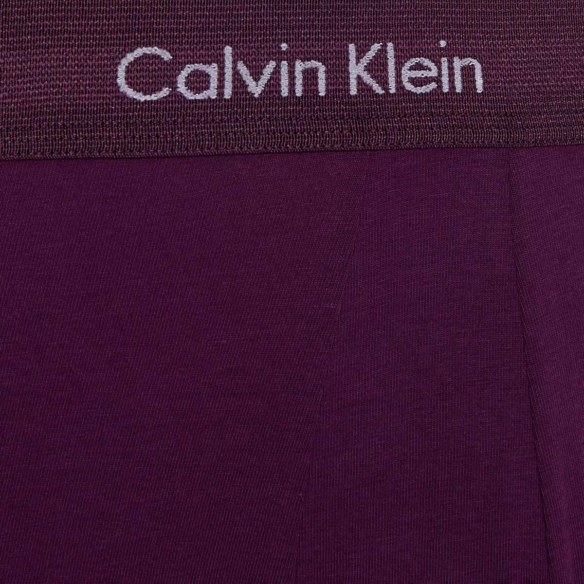 3 Pack Low Rise Cotton Trunks Plum Multi
