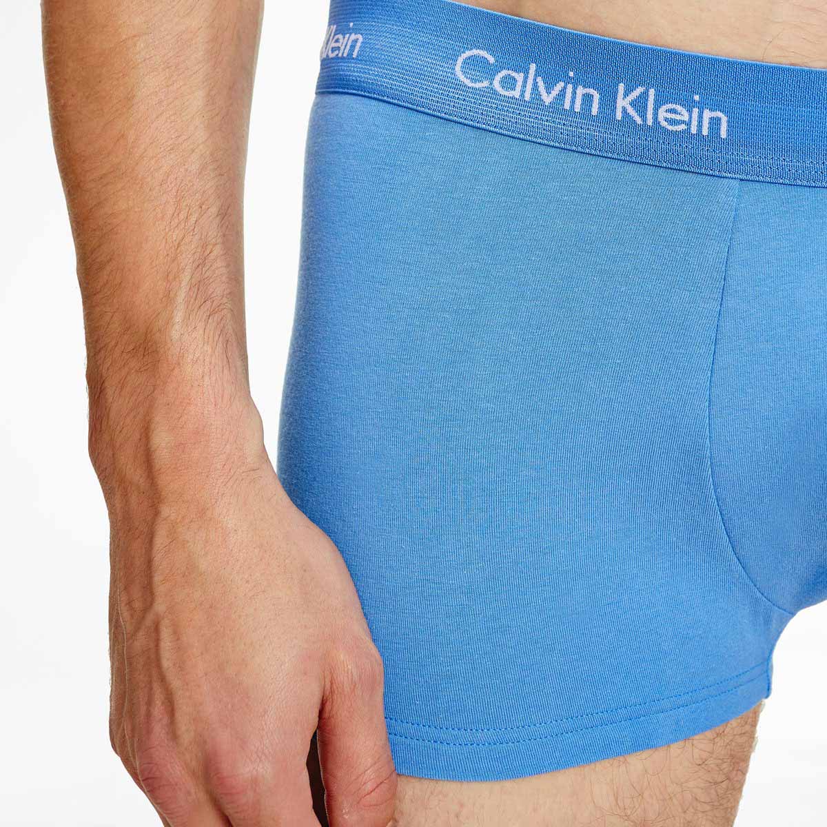 3 Pack Low Rise Cotton Trunks Plum Multi