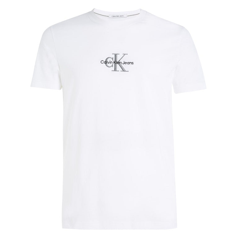 Monogram Logo Cotton T-shirt - White