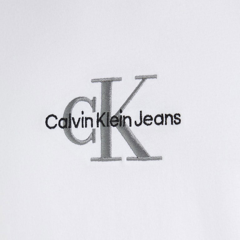 Monogram Logo Cotton T-shirt - White