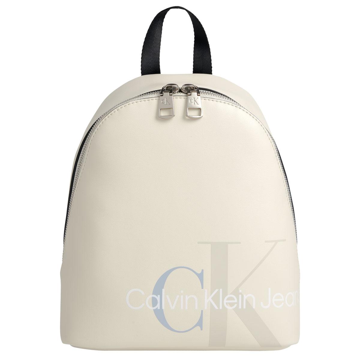 Sculpted Mono Micro Backpack Off White