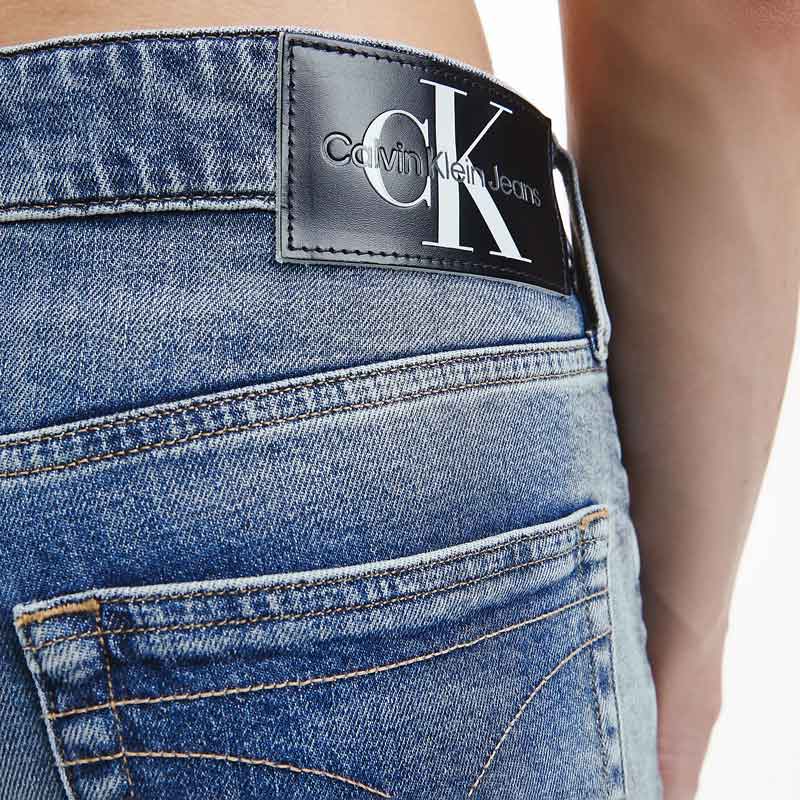 Slim Fit Jeans - Denim Medium Blue