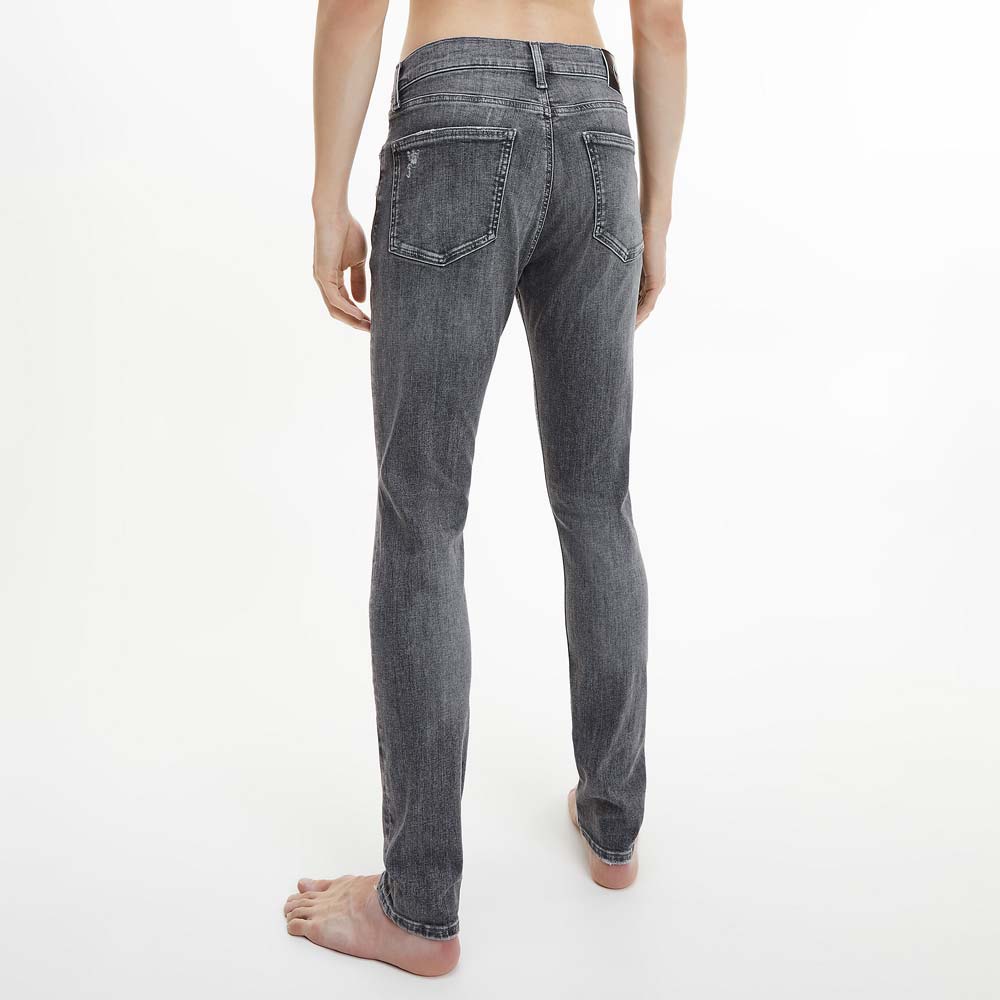 Super Skinny Denim Jeans - Dark Grey