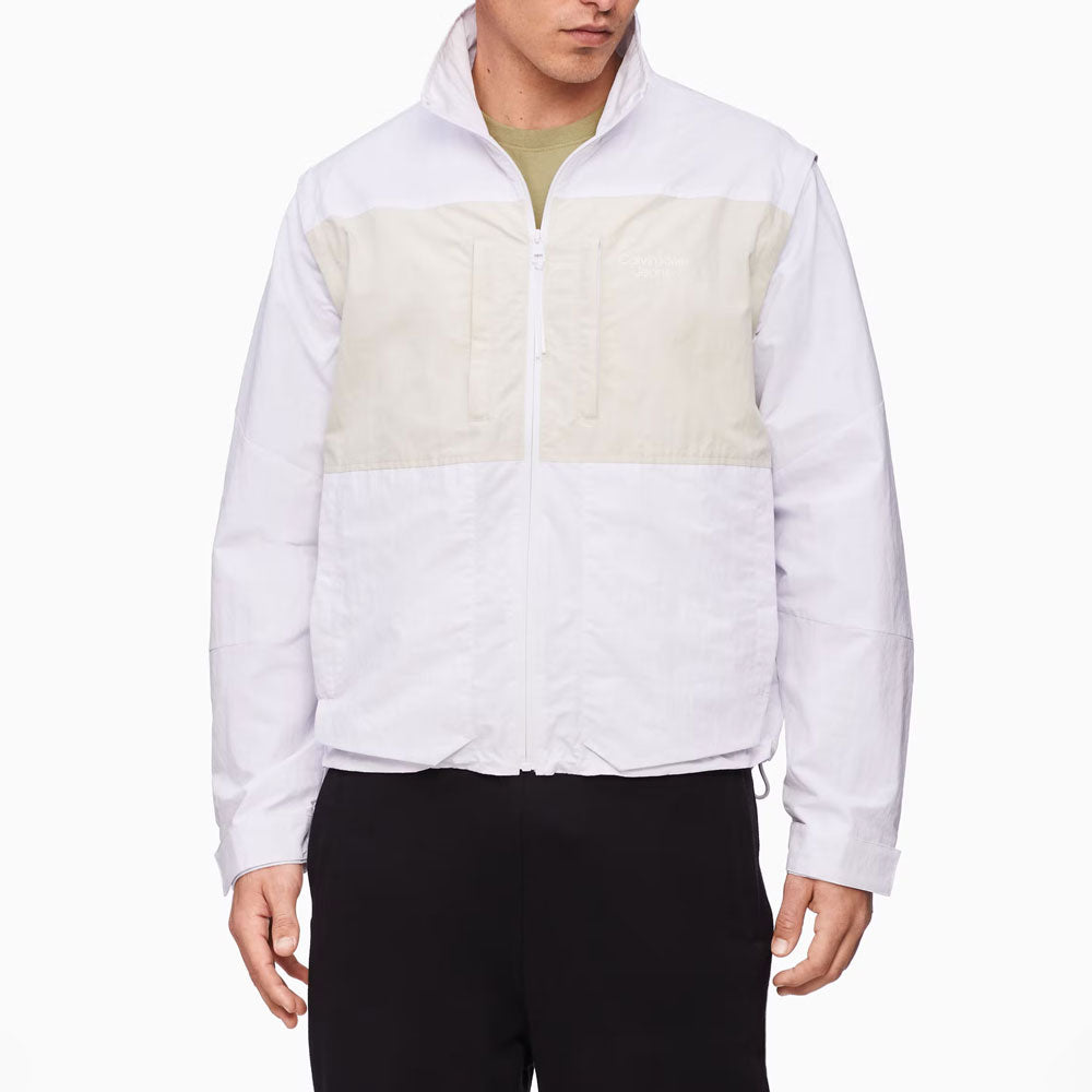 Sustainable Blocking Jacket - Off White