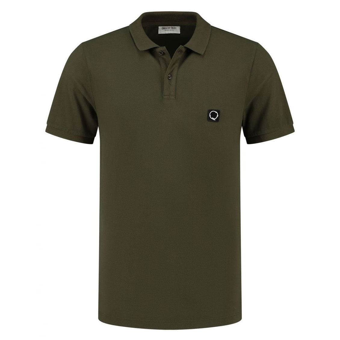 John Polo Dark Army Cotton T-Shirt - Olive