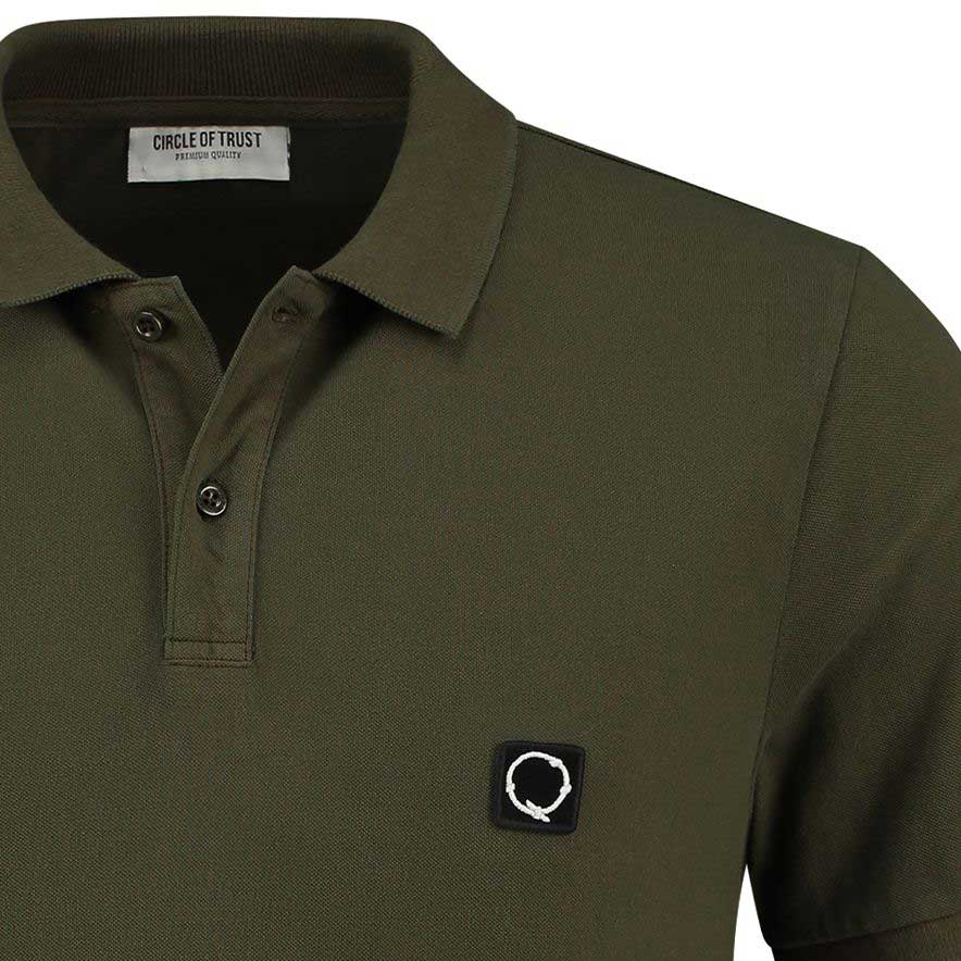 John Polo Dark Army Cotton T-Shirt - Olive