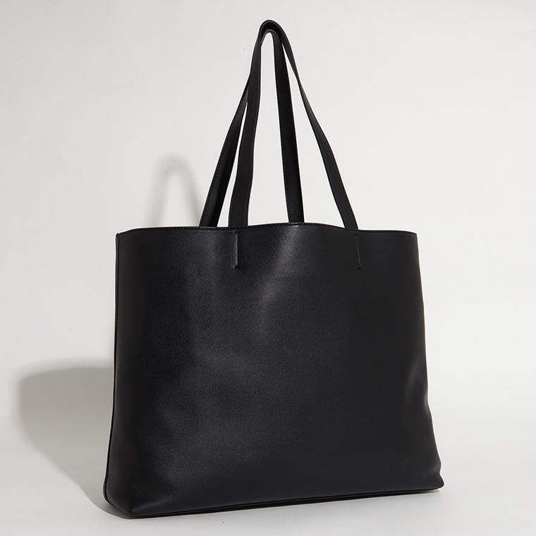 Sculpted Slim Tote Bag - Black Multi