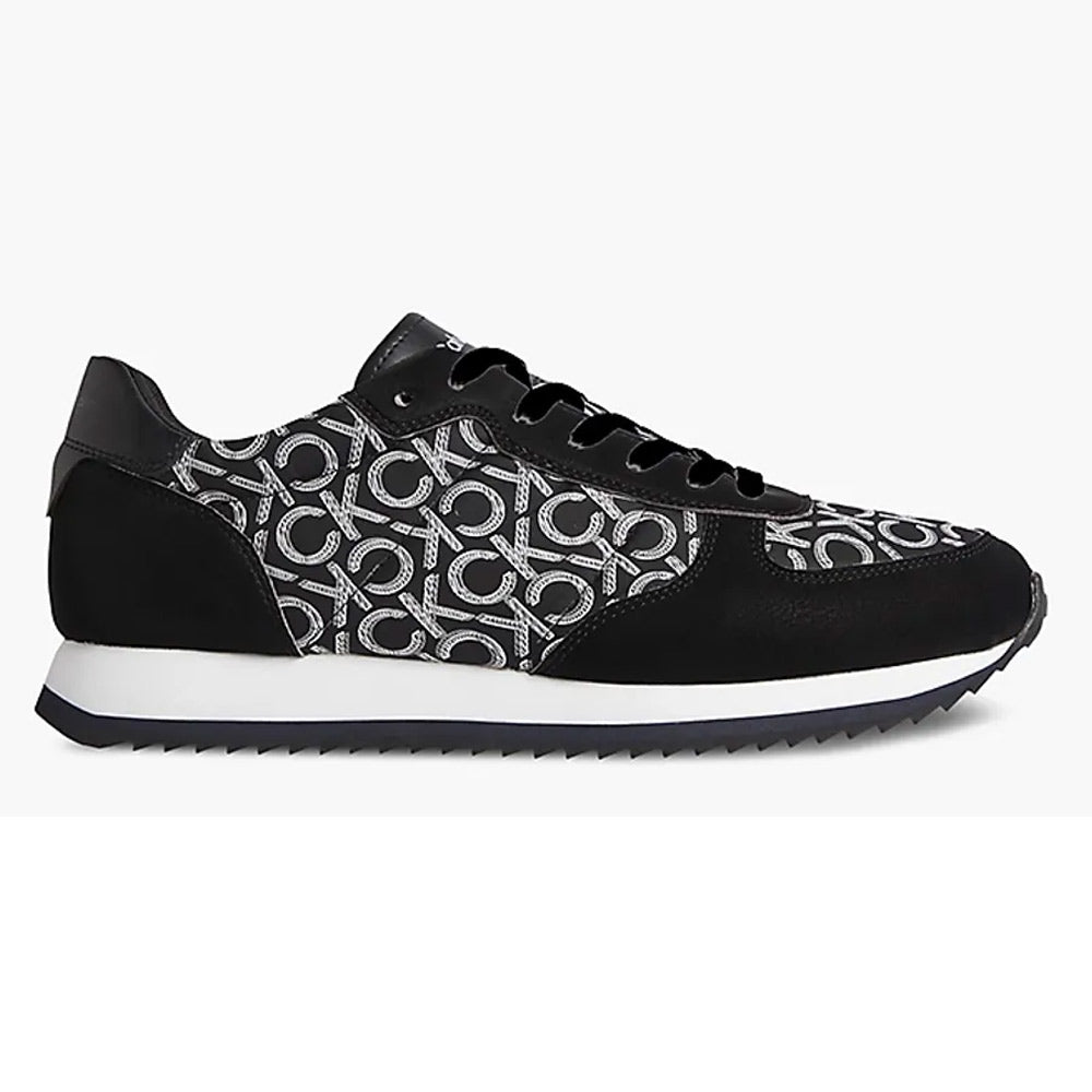 Low Top Lace Up Repreve Logo Mens- Black Multi