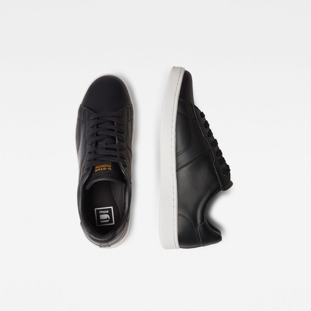 Cadet Leather Sneakers Black