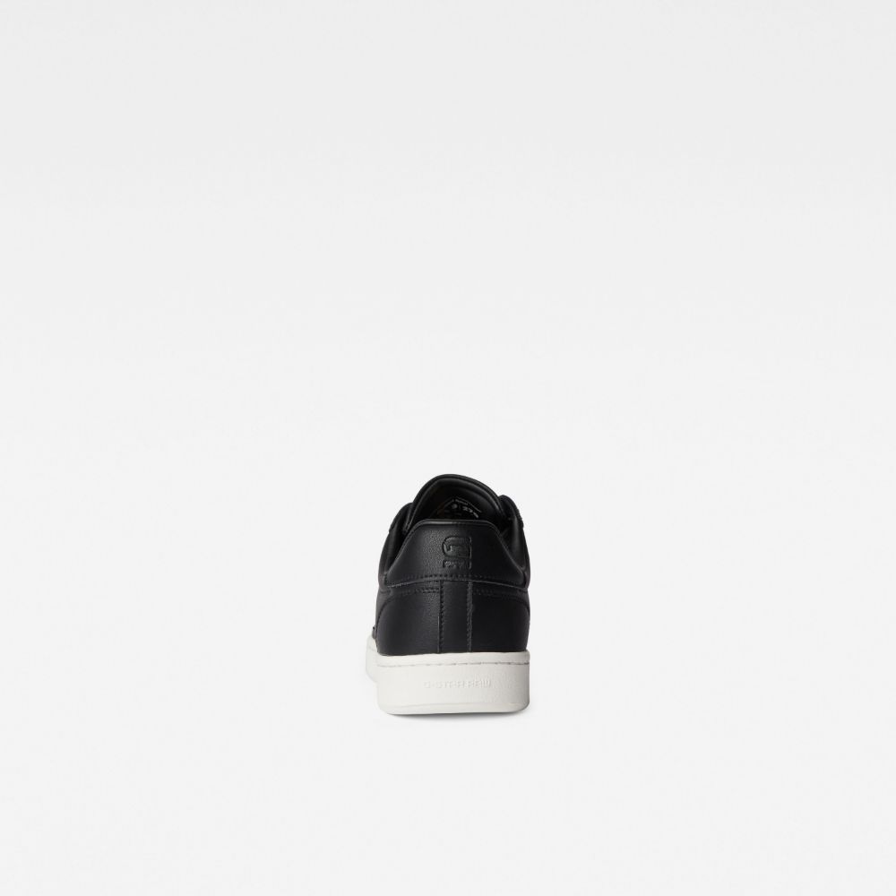 Cadet Leather Sneakers Black