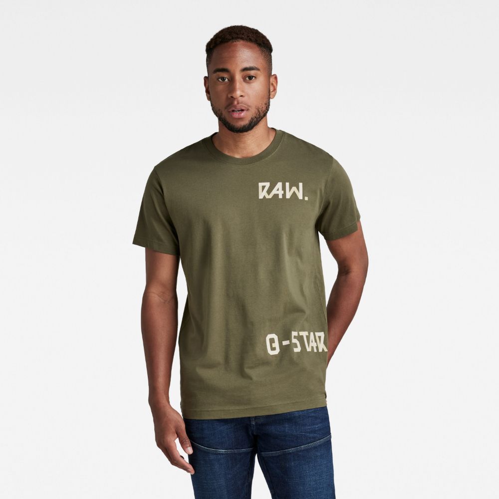 Multiple 7411 Tee Olive