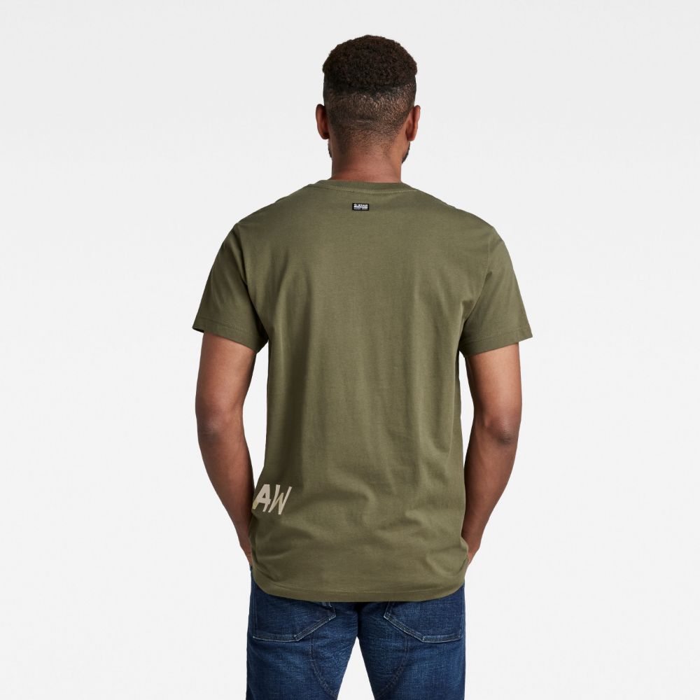 Multiple 7411 Tee Olive