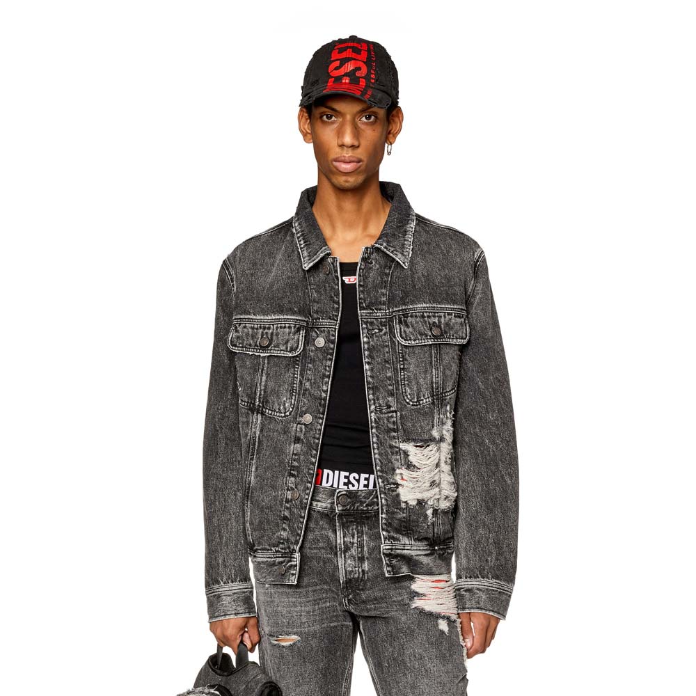 D-Barcy-S1 Jacket - Denim Grey