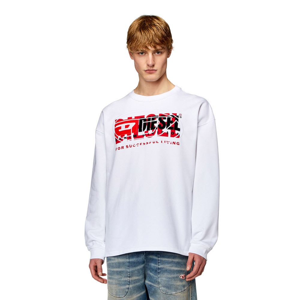 S-Baxt-N1 Sweat Top - White