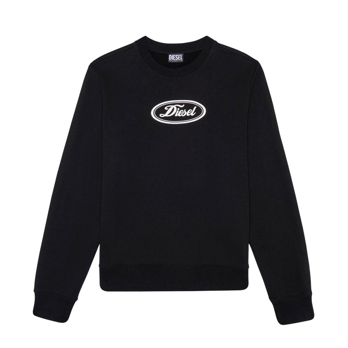 S-GINN-C2 Cotton Sweat Top - Black