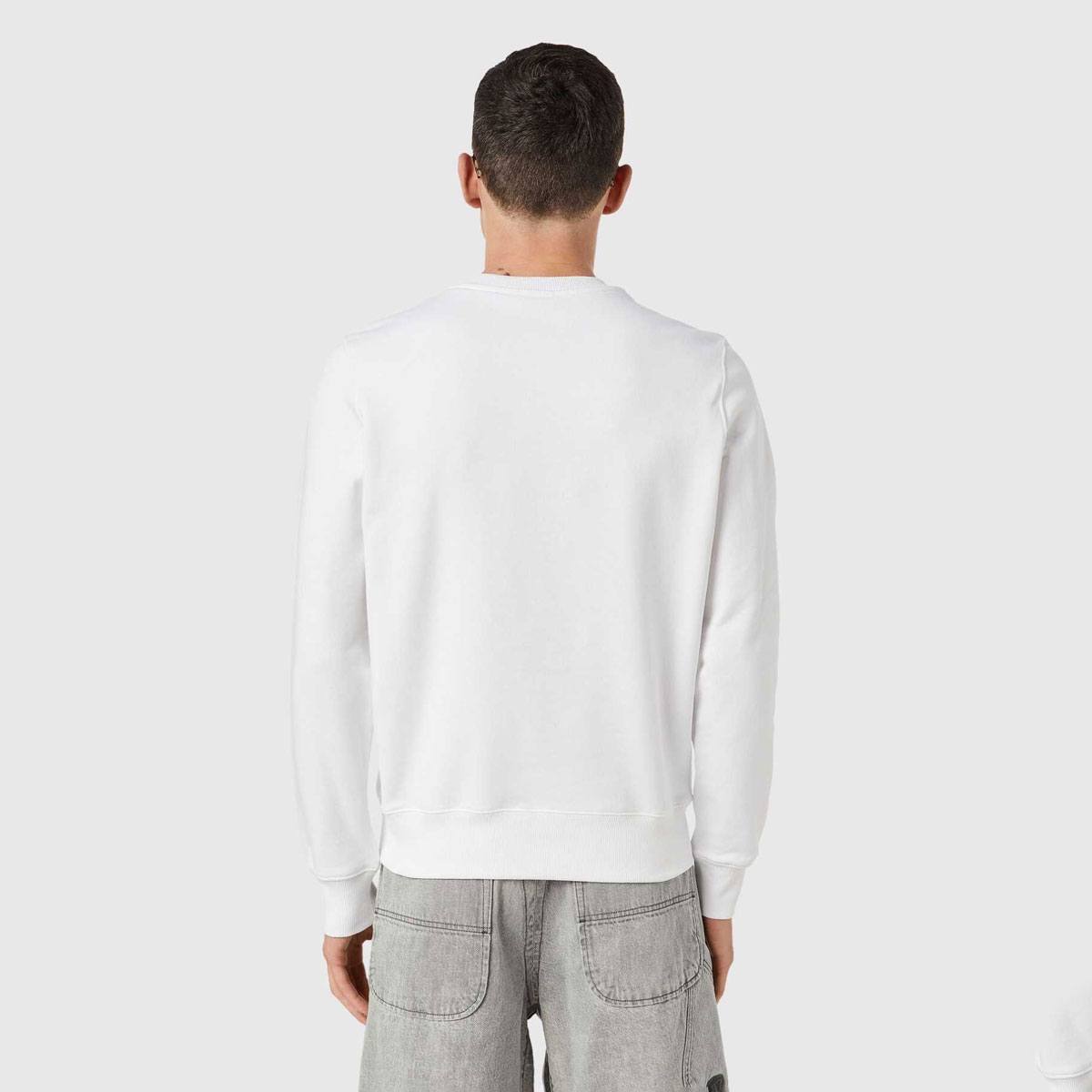 S-GINN-C2 Cotton Sweat Top - White