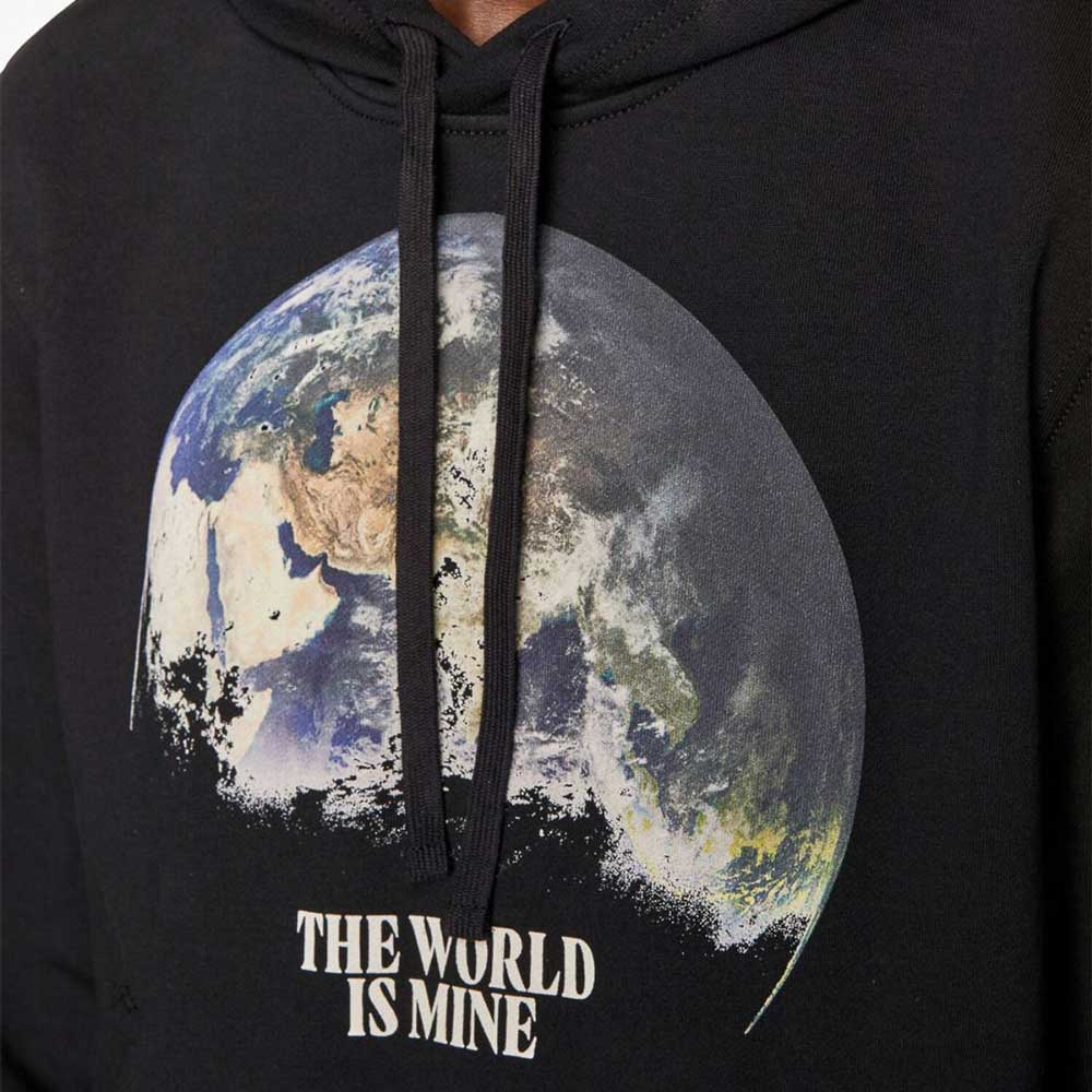 S-Ginn-Welt-Hood Sweaters - Black