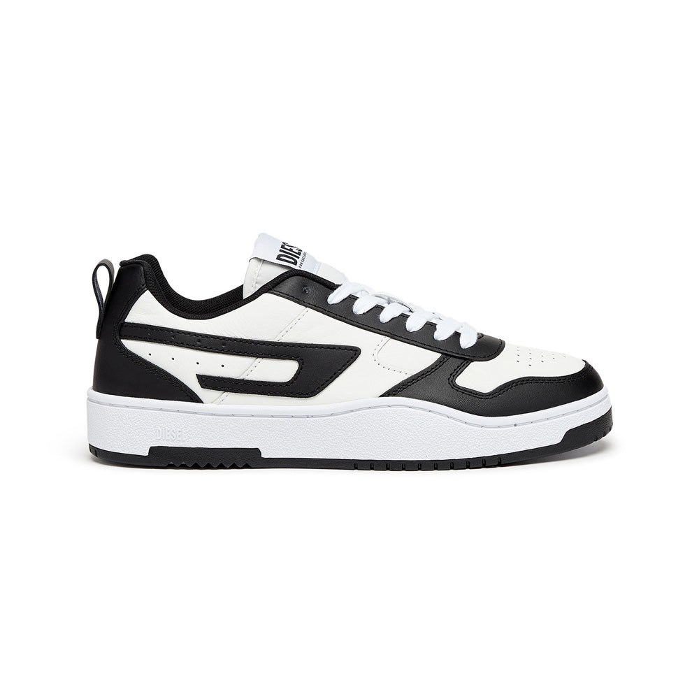 Diesel S-Ukiyo V2 Low Sneakers - Black & White