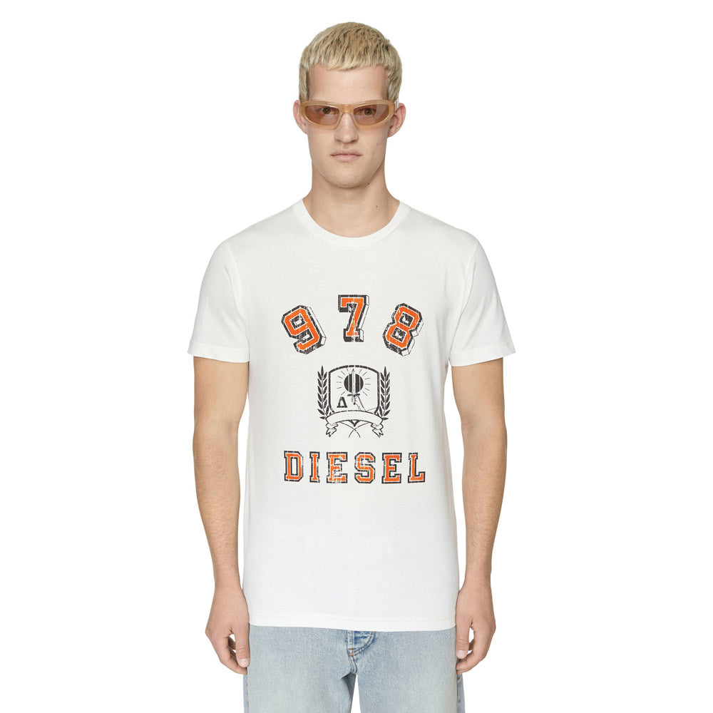 T-Diegor-E11 T-Shirt - White