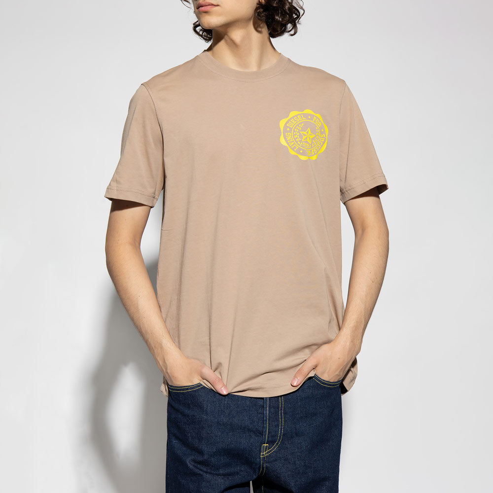 T-Just-L6 T-Shirts - Light Brown