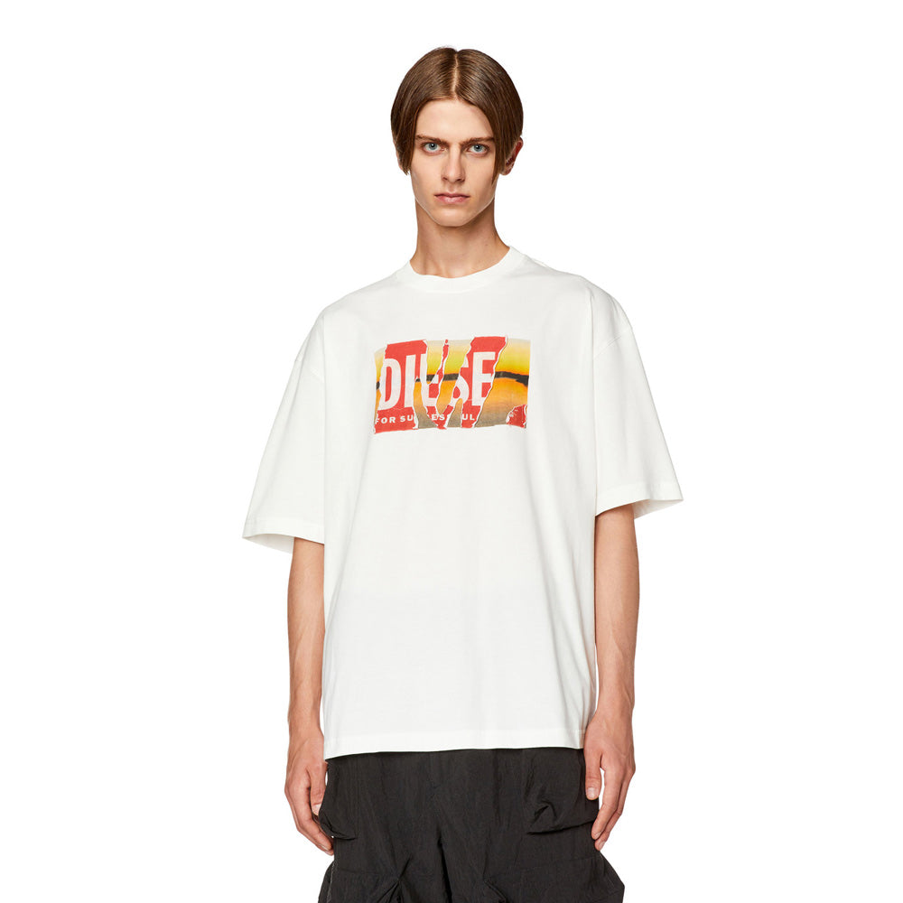 Diesel T-Peel Off-L1 T-Shirt - White