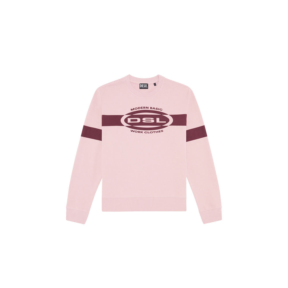 S-Ginn-Hs2 Cotton Sweat Top - Pink
