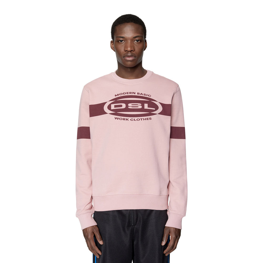 S-Ginn-Hs2 Cotton Sweat Top - Pink