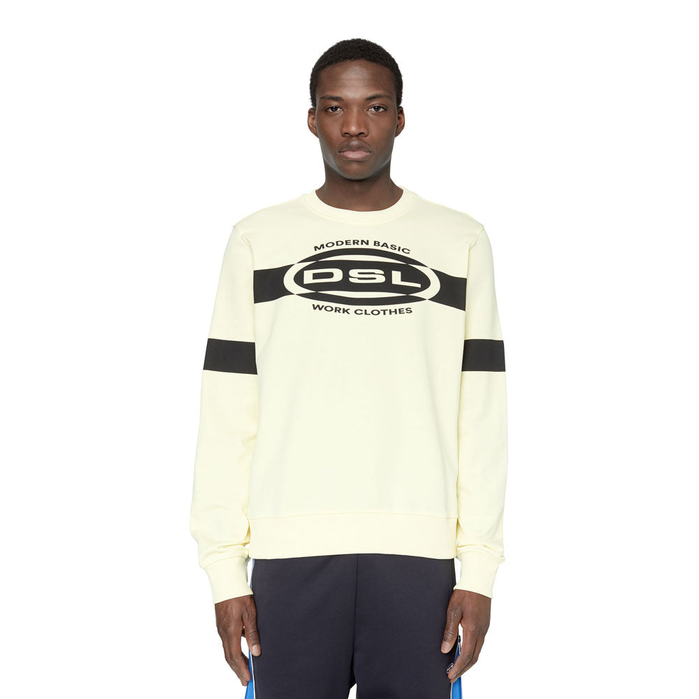 S-Ginn-Hs2 Cotton Sweat Top - Yellow