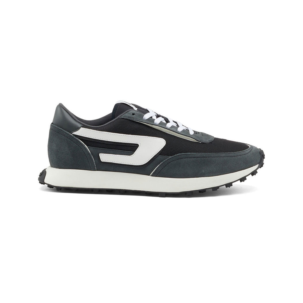 S-Racer Low Cut Suede Sneakers - Black