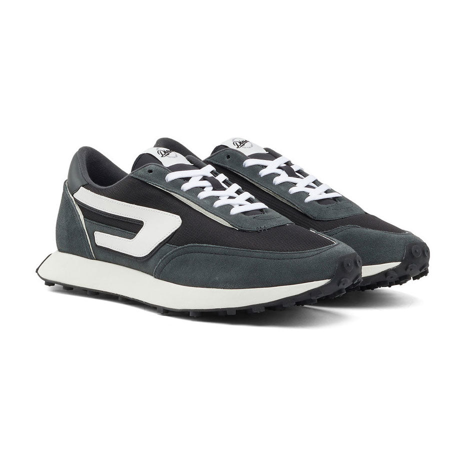 S-Racer Low Cut Suede Sneakers - Black