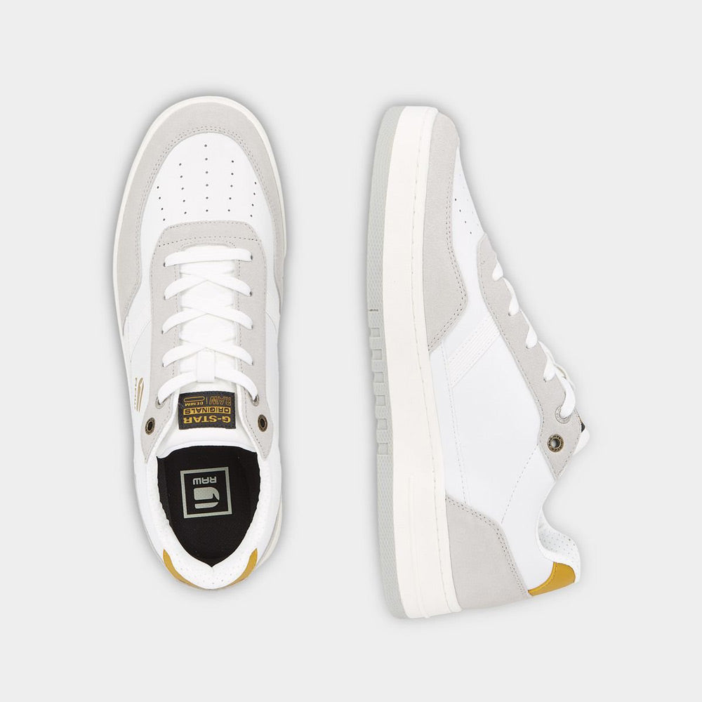 Arc Blocked Sneaker - White Multi