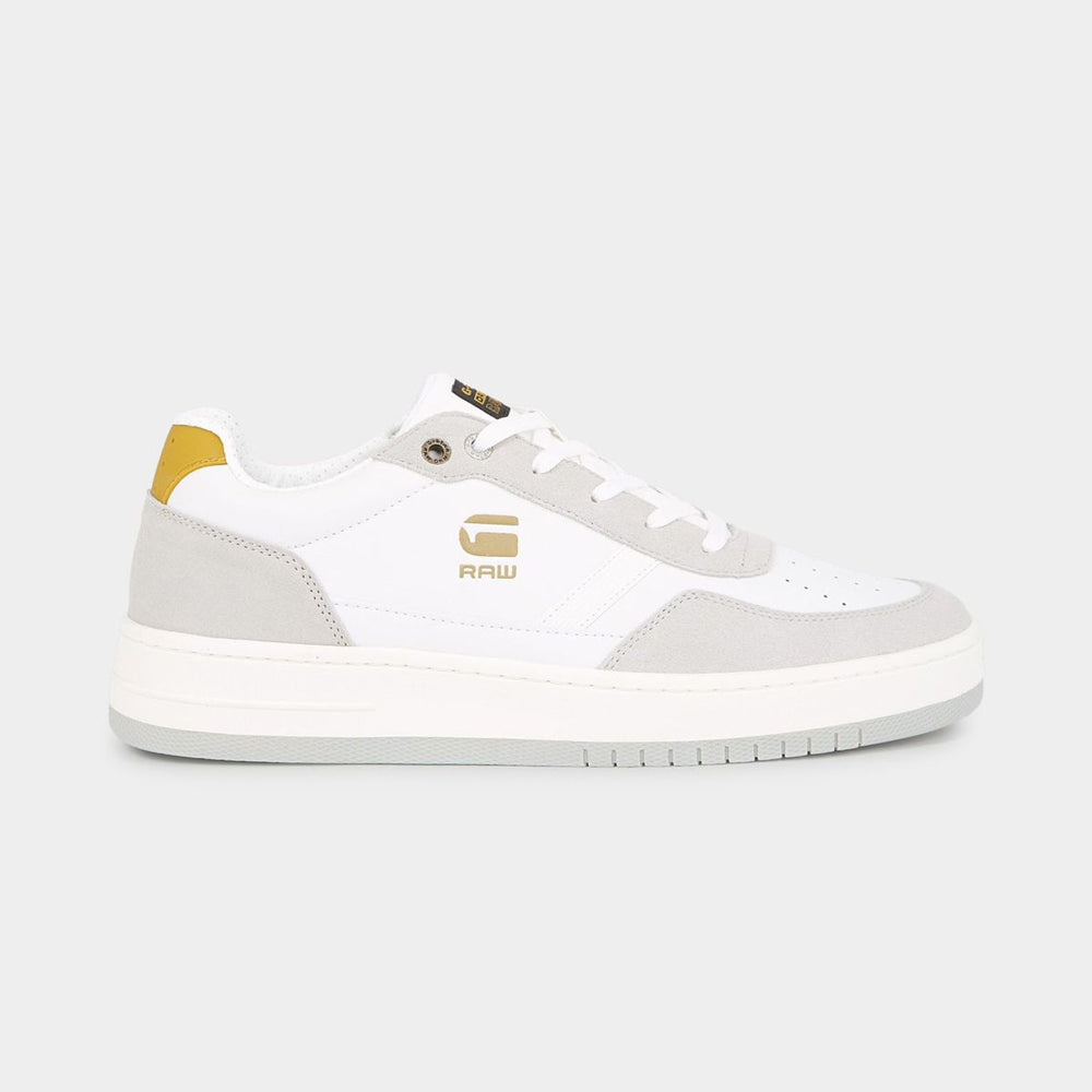 Arc Blocked Sneaker - White Multi