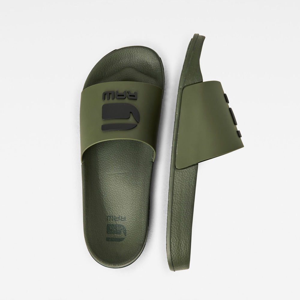 Cart III Tonal Slides  - Green