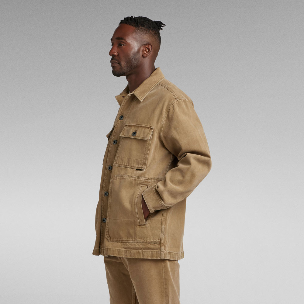 Chore Workwear Jacket - Brown