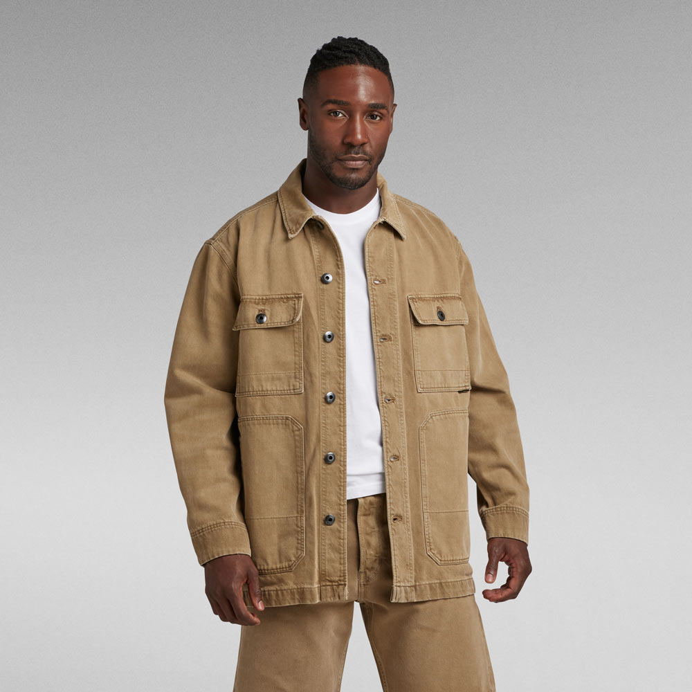 Chore Workwear Jacket - Brown