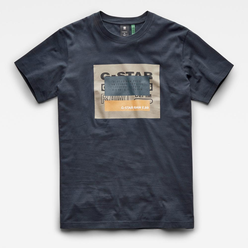 Covered Originals Cotton T-Shirt - Dark Blue