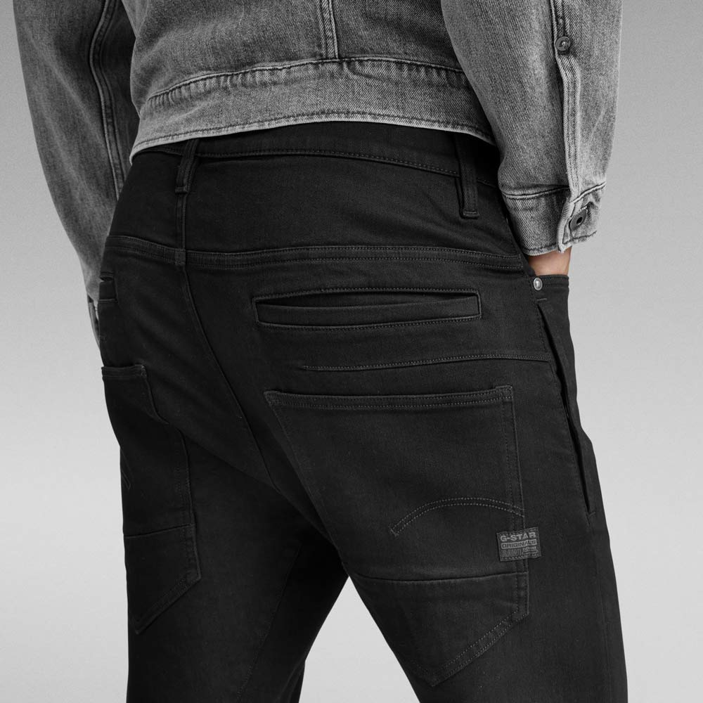 D-Staq 3D Slim Denim - Black