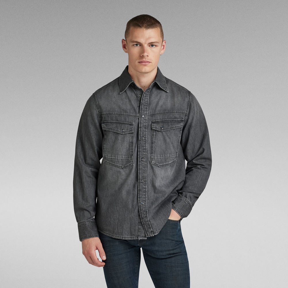 Dakota Regular Shirt - Black