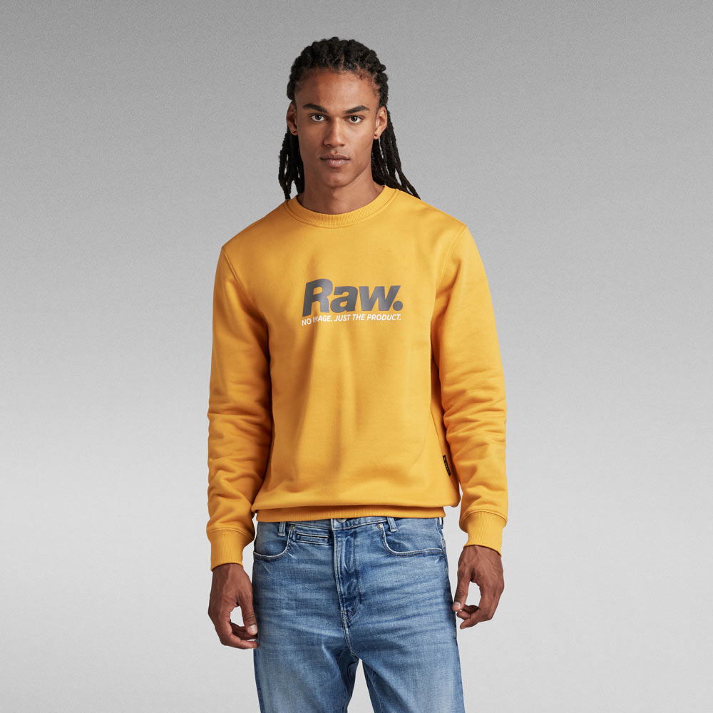 G-Star Photographer Sweat Top - Yellow