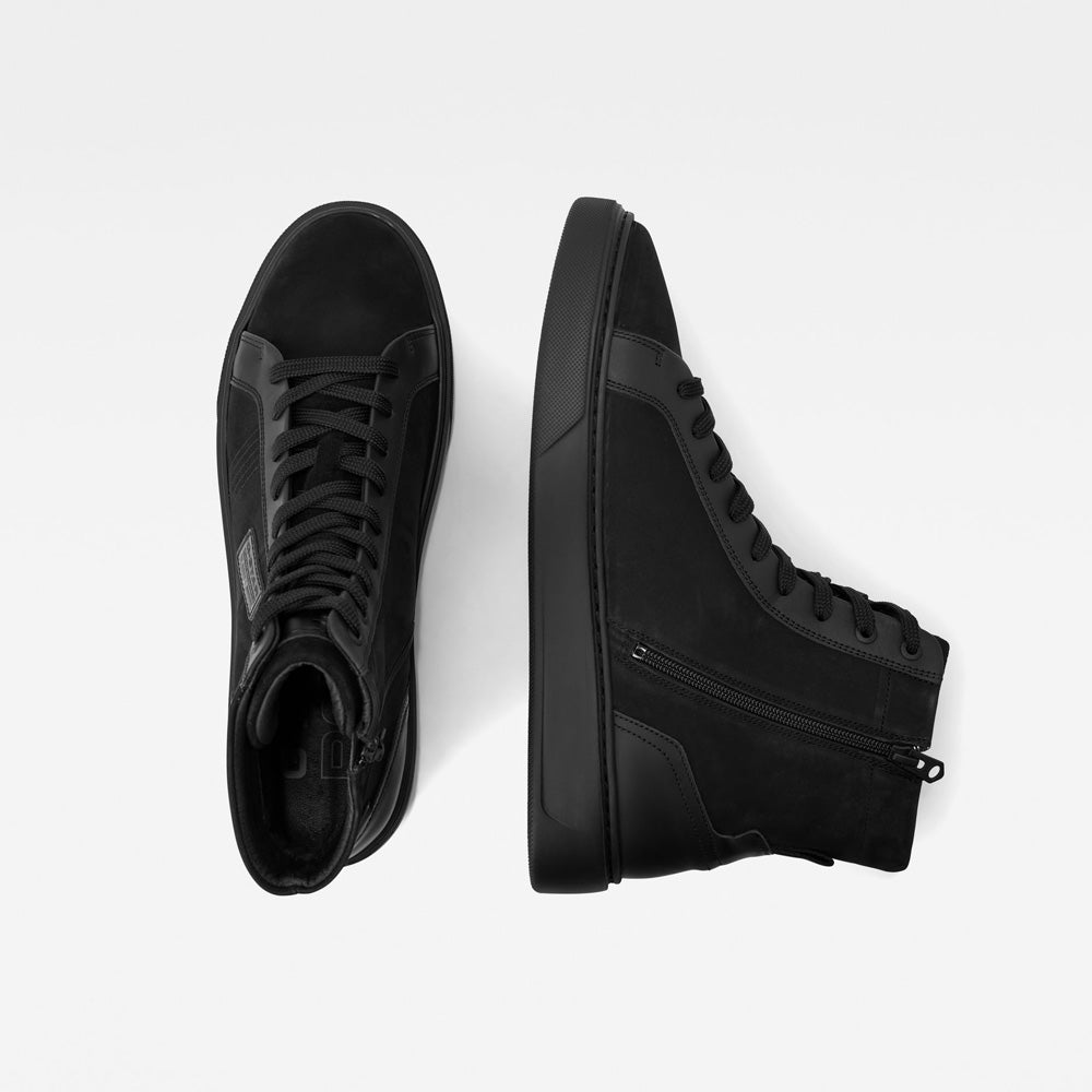 Postino High Nuback Sneaker  - Black