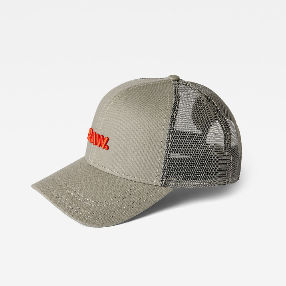 Embroidery Baseball Trucker Cap  - Light Grey