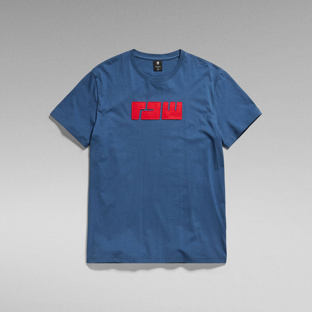 Raw Felt T-Shirt - Blue