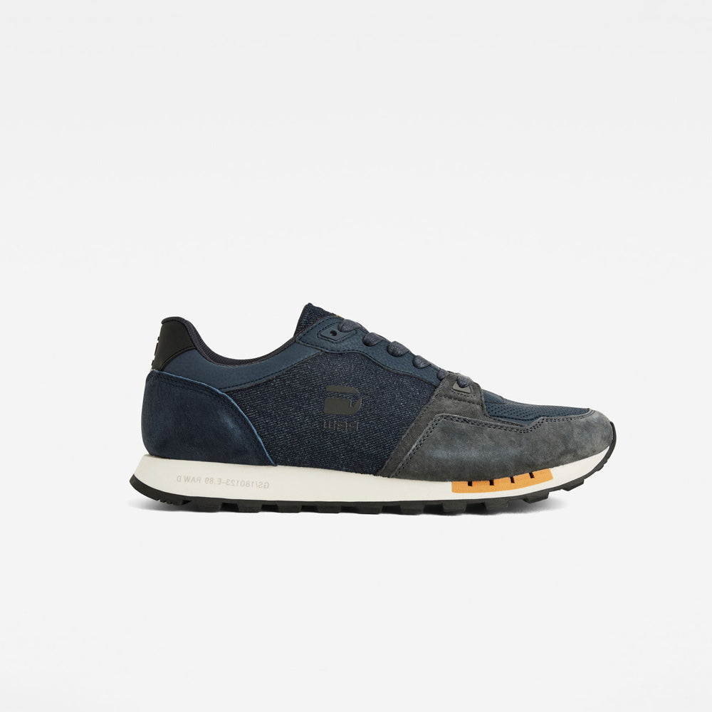 Track III Denim Sneaker - Navy Multi