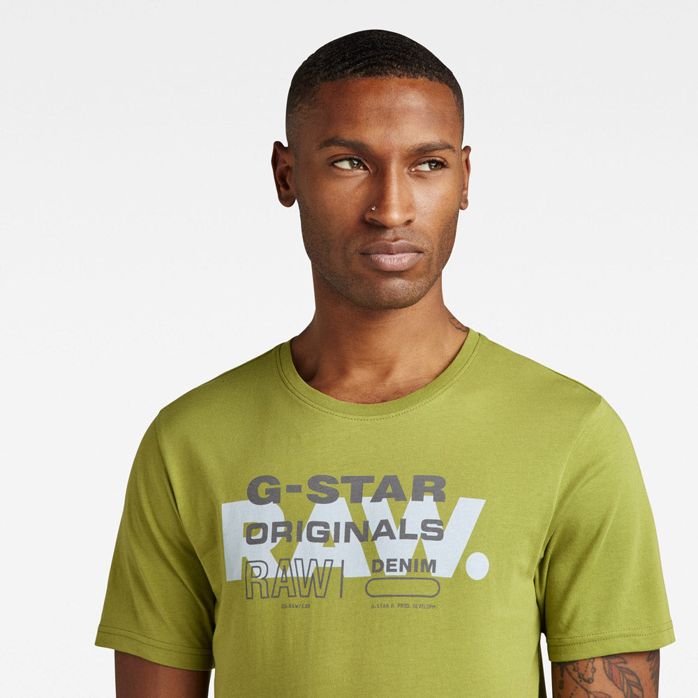 Originals Slim Cotton T-shirt - Olive