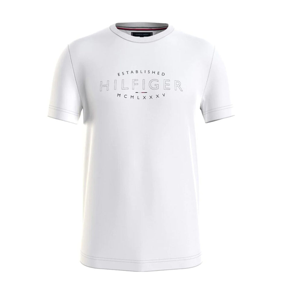 Curve Logo T-Shirt - White