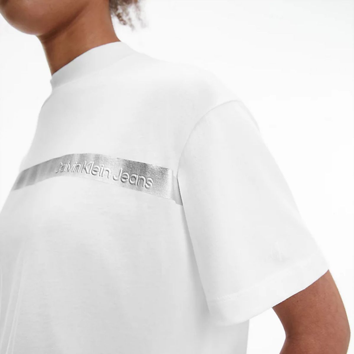 Relaxed Embossed Logo T-shirt White