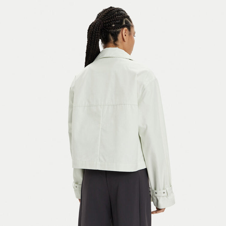 Cotton Utility Jacket - White